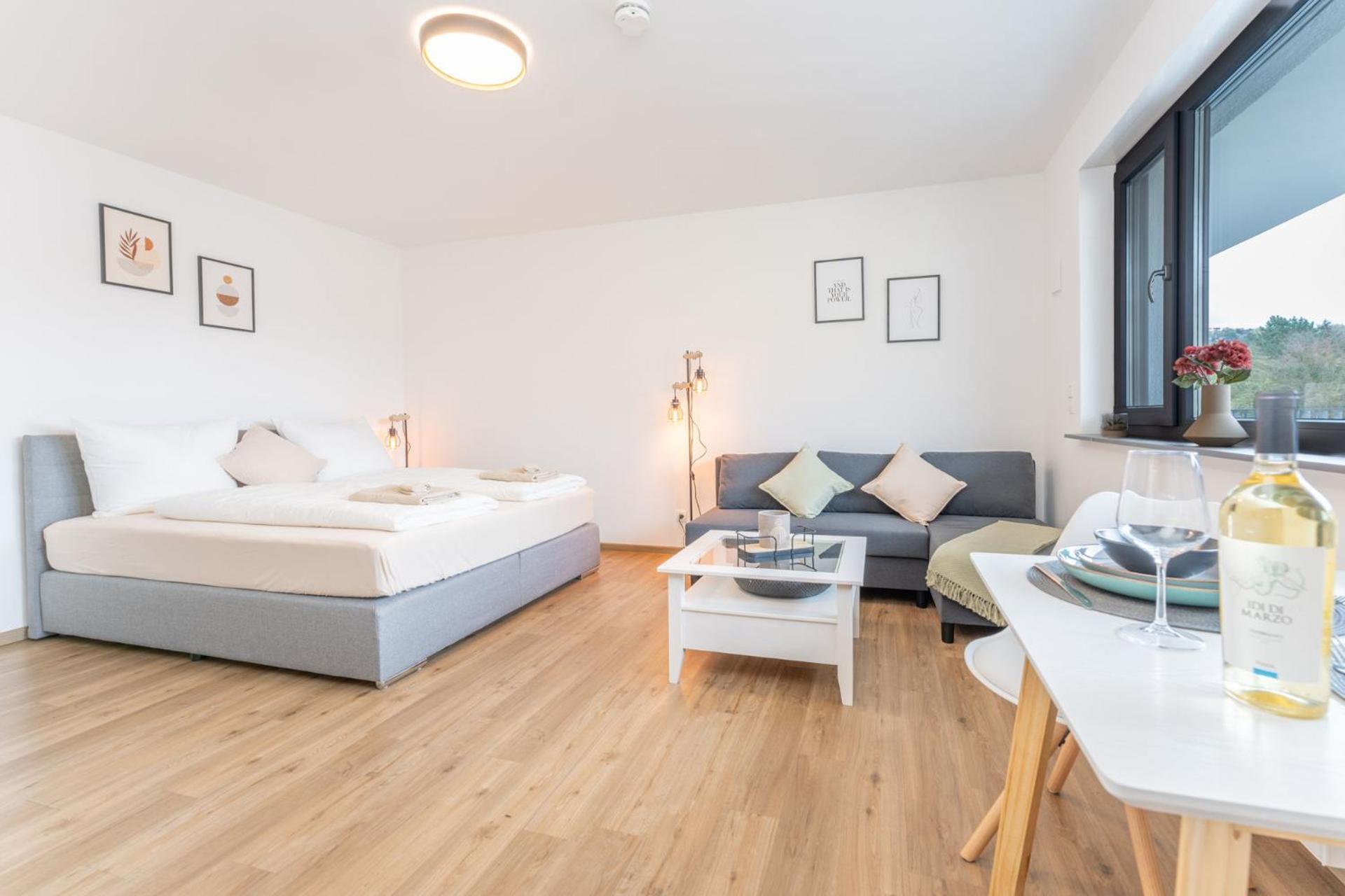 Modernes Apartment Mit Privatem Stellplatz Wenige Minuten Von Der Innenstadt & Mosel Coblenza Exterior foto